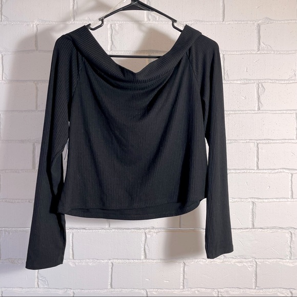 Arizona Jean co black crop top size XL new with tags - Picture 2 of 4